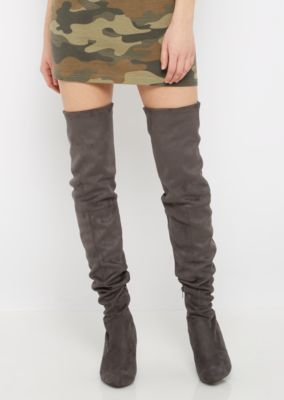 thigh high boots rue 21