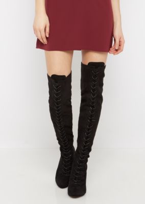 thigh high boots rue 21