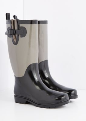 Gray Calf Tall Rain Boot by Capelli New York | Rain Boots | rue21