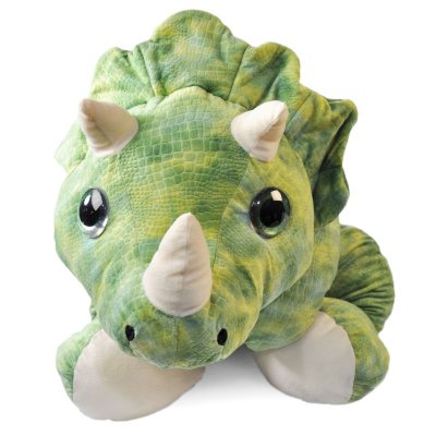 large triceratops stuffed animal