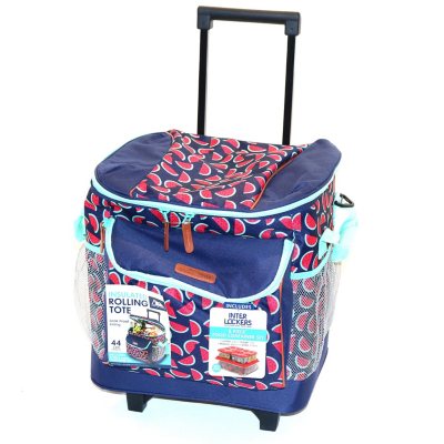 arctic zone insulated rolling tote