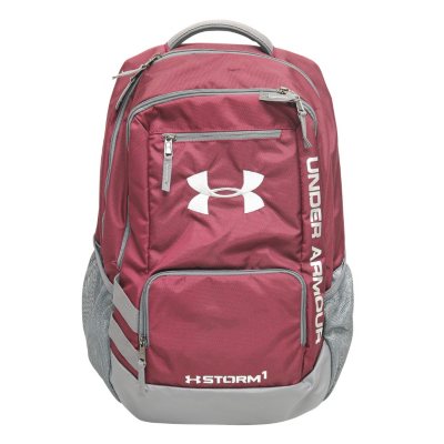 maroon under armour backpack