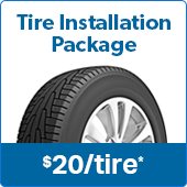 Sam's Club Tire Installation Package