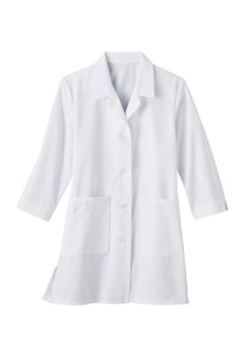 META Women's 3/4 Sleeve Lab Coats | Scrubs & Beyond