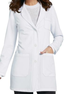 Womens Fitted White Lab Coats | Han Coats