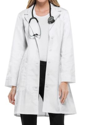 Download Cherokee Women's 36 Inch Lab Coat With Mock Sleeve Cuff | Scrubs & Beyond