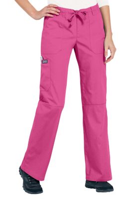 high rise scrub pants