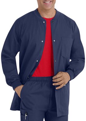 Landau Essentials Mens Warm Up Scrub Jackets Scrubs And Beyond 7087