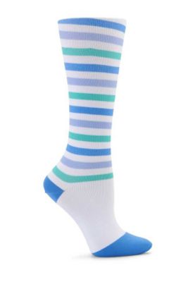 Nurse Mates Striped Compression Trouser Socks | Scrubs & Beyond