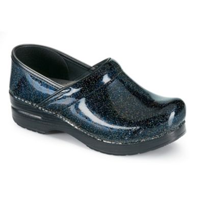 Dansko Professional Glitzy Patent Nursing Clogs | Scrubs & Beyond