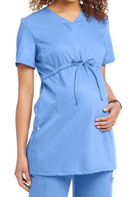 Urbane Ultimate Drawstring Waist Maternity Scrub Tops Scrubs