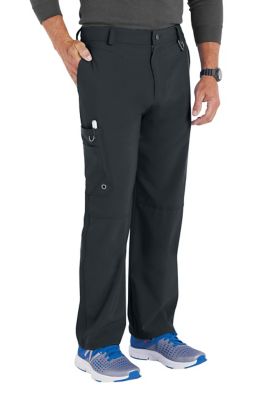 infinity by cherokee elastic waist jogger scrub pants with certainty