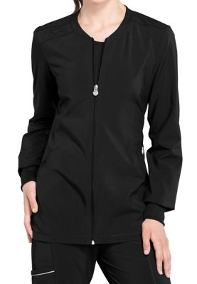 cherokee scrub jacket infinity