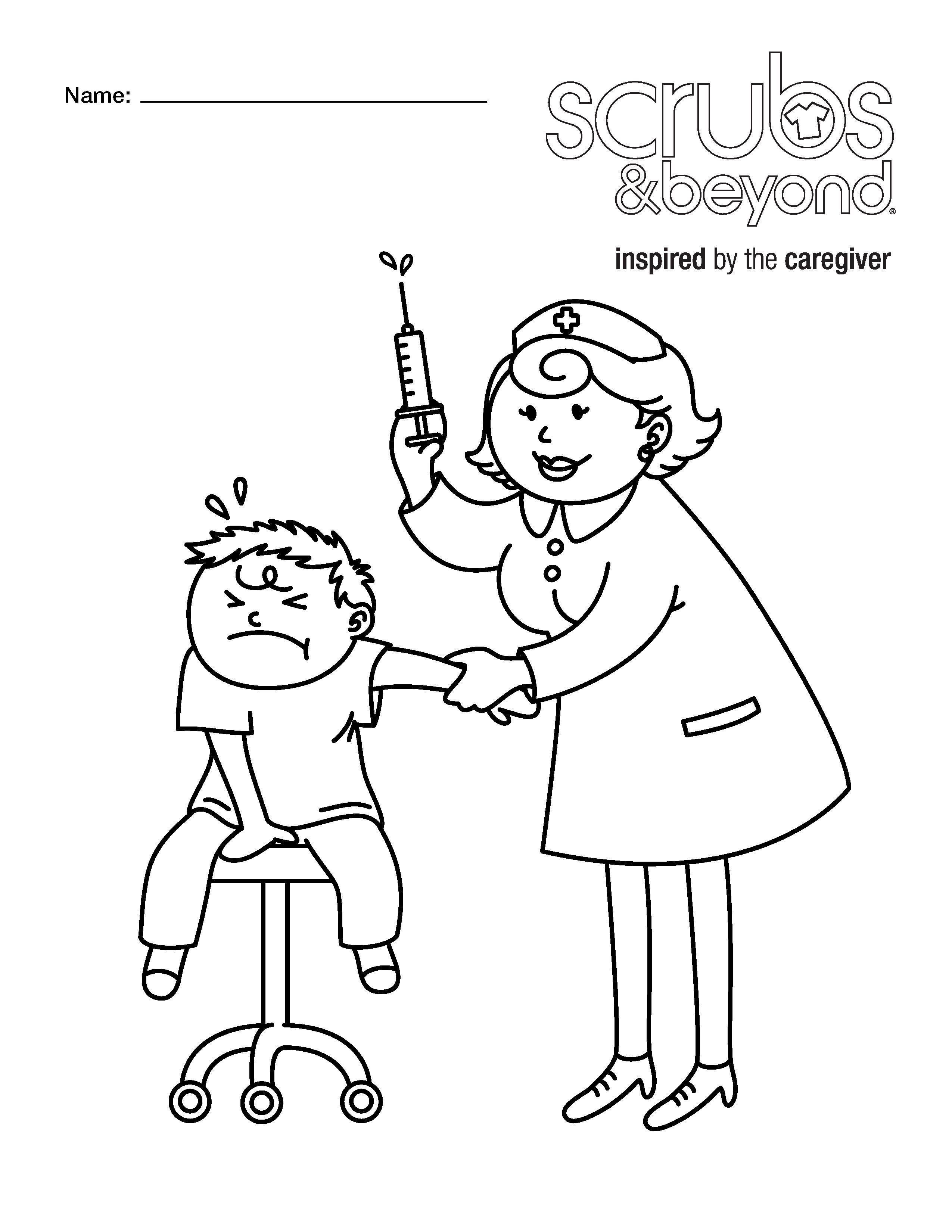 Coloring Pages | Scrubs and Beyond
