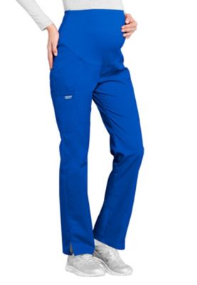 Cherokee Workwear Professionals Maternity Straight Leg Scrub Pants ...