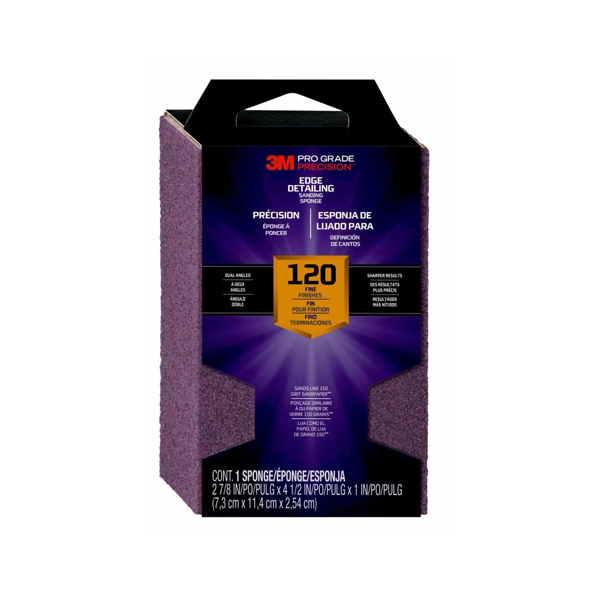 3M Pro Grade Precision Dual Angle Sanding Sponge SherwinWilliams