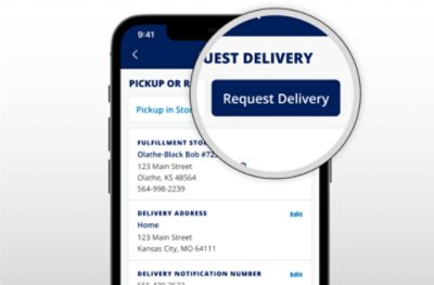 The free delivery section of the Pro App.