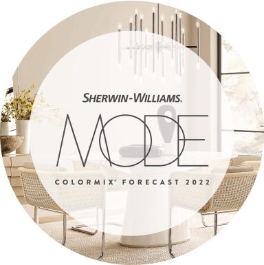 Sherwin-Williams MODE Colormix Forecast 2022.