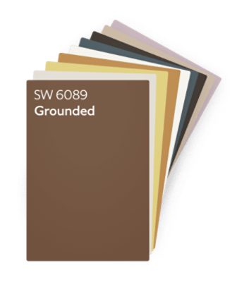 Color cards featuring SW 6089 and the palette from the 2025 Capsule of the Year.