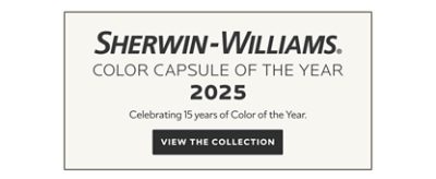 Sherwin-Williams Color Capsule of the Year 2025. Celebrating 15 years of Color of the Year. View the Collection.