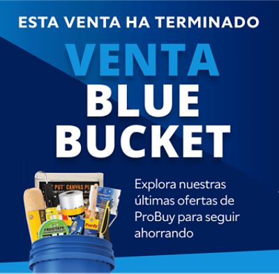 Esta venta ha terminado. Venta Blue Bucket. Explora nuestras últimas oftertas de ProBuy para seguir ahorrando.