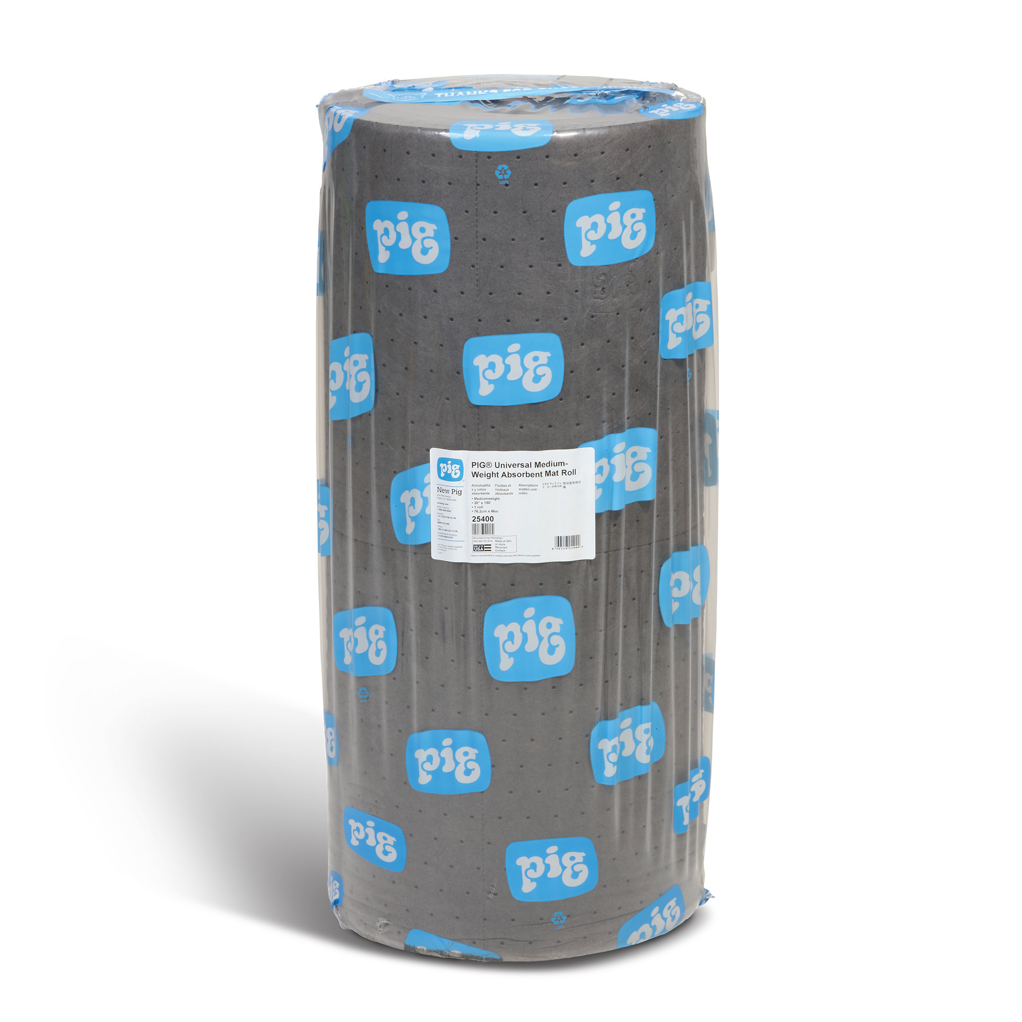 New Pig Gray Universal Absorbent Mats:Facility Safety and