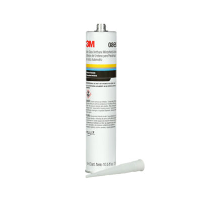 3M™ Auto Glass Uethane Windshield Adhesive, 08693, 10.5 Fl
