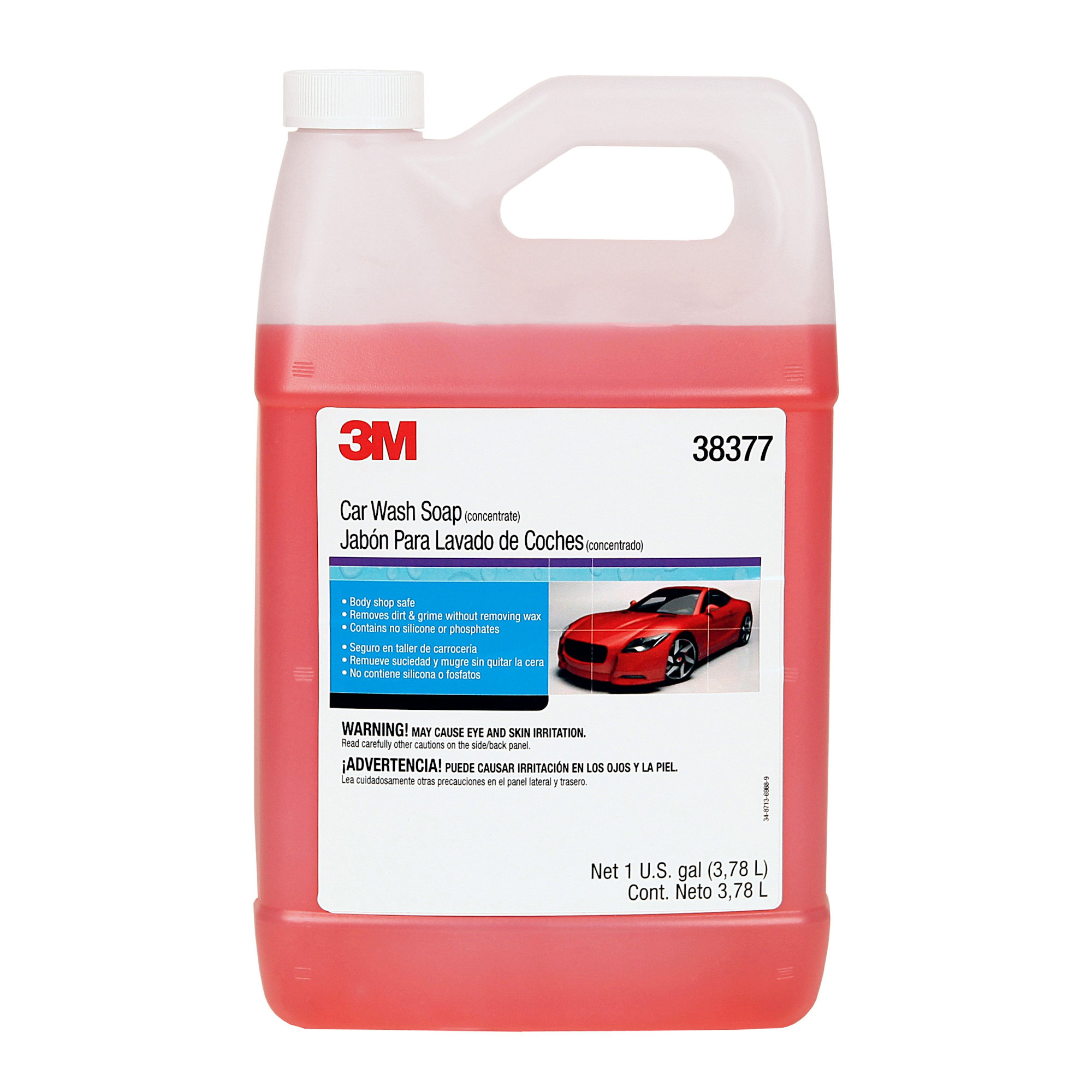 3M™ Car Shampoo with Wax 390000W, 37-1189-2, 6/Case