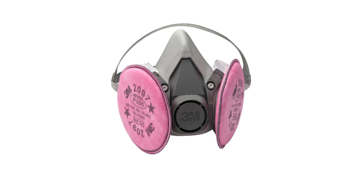 3M™ Half Facepiece Respirator Packout, Particulate Filter P100