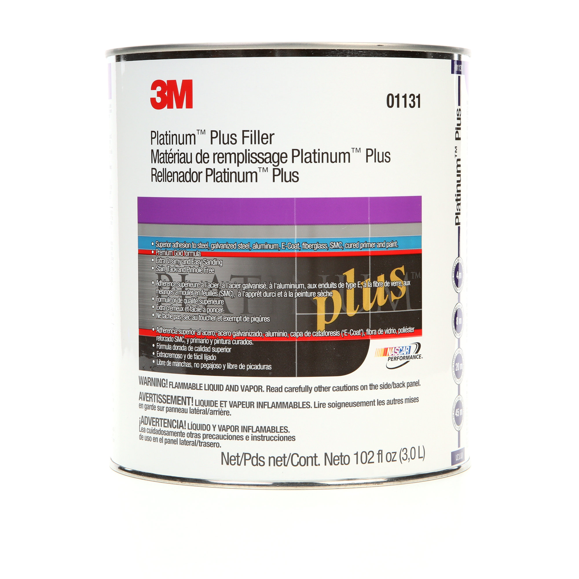 3M Platinum Select Body Filler - Automotive and Industrial Supply