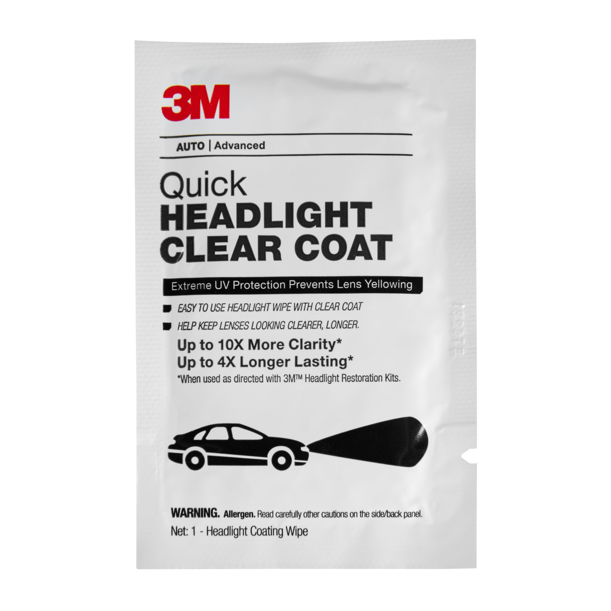 3M Quick Headlight Clear Coat Wipes | Automotive Finishes