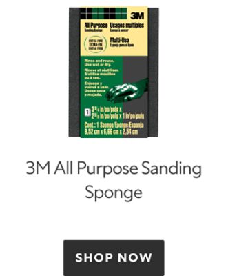 3M All Purpose Sanding Sponge, shop now.