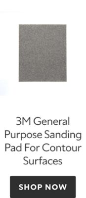 3M General Purpose Sanding Pad for Contour Surfaces, shop now.