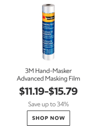 3M Hand-Masker Advanced Masking Film. $11.19-$15.79. Save up to 34%. Shop now.
