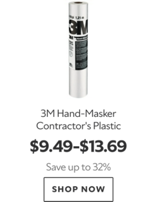 3M Hand-Masker Contractor's Plastic. $9.49-$13.69. Save up to 32%. Shop now.