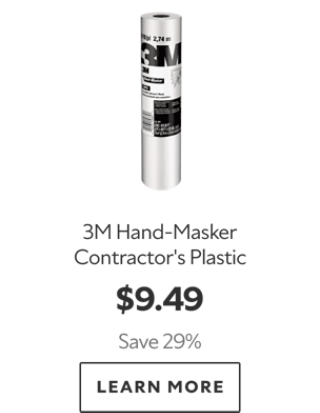3M Hand-Masker Contractor's Plastic. $9.49. Save 29%. Learn More.