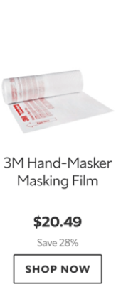 3M Hand-Masker Masking Film. $20.49. Save 28%. Shop now.