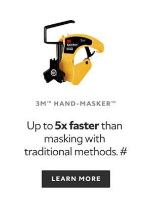 3M Hand-Masker. Up to 5 times faster than masking with traditional methods.# Learn More.