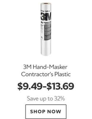 3M Hand-Masker Contractor's Plastic. $9.49-$13.69. Save up to 32%. Shop now.