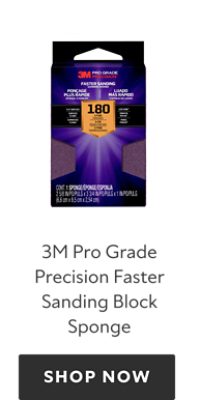 3M Pro Grade Precision Faster Sanding Block Sponge, shop now.