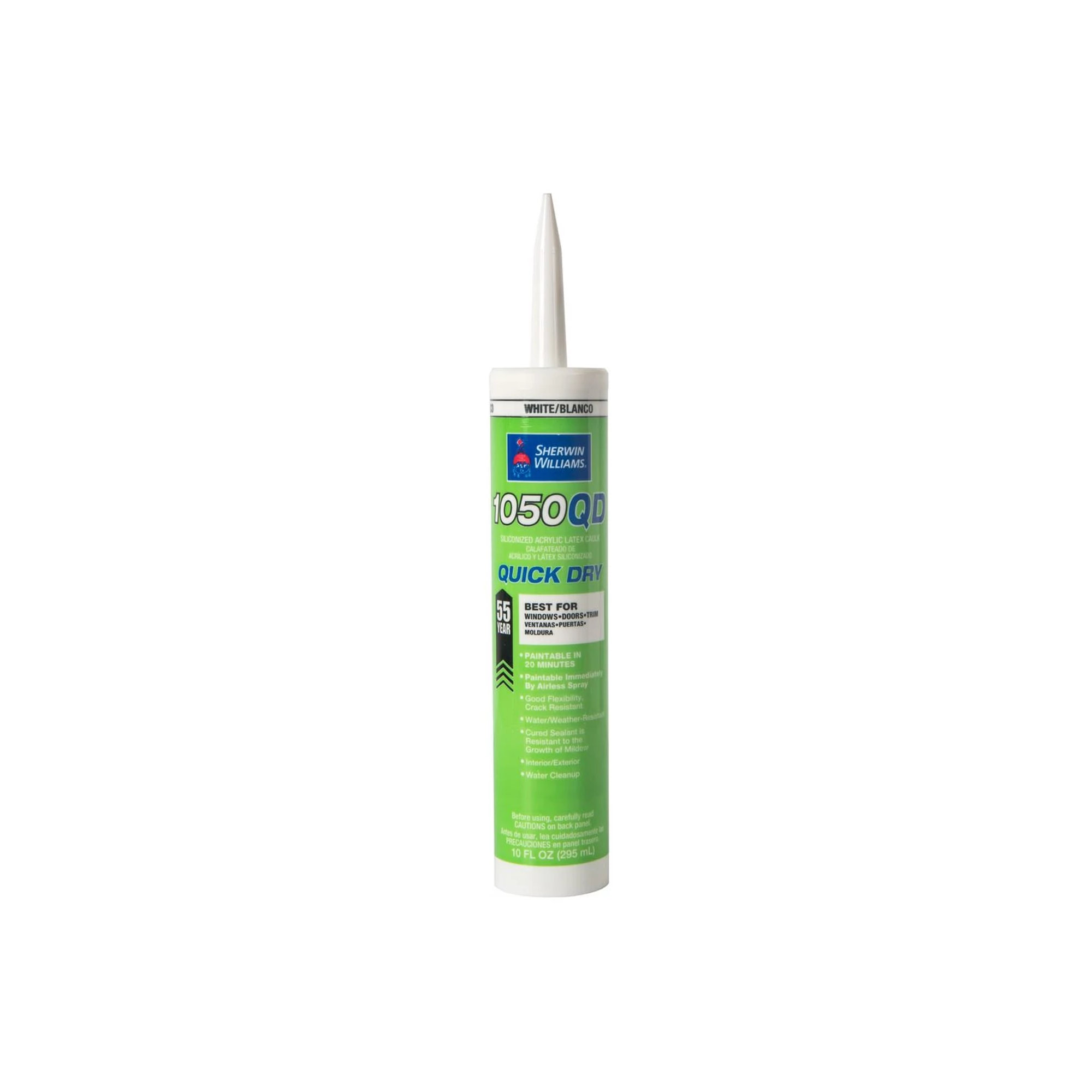 SherwinWilliams 1050 Quick Dry Siliconized Acrylic Latex Caulk