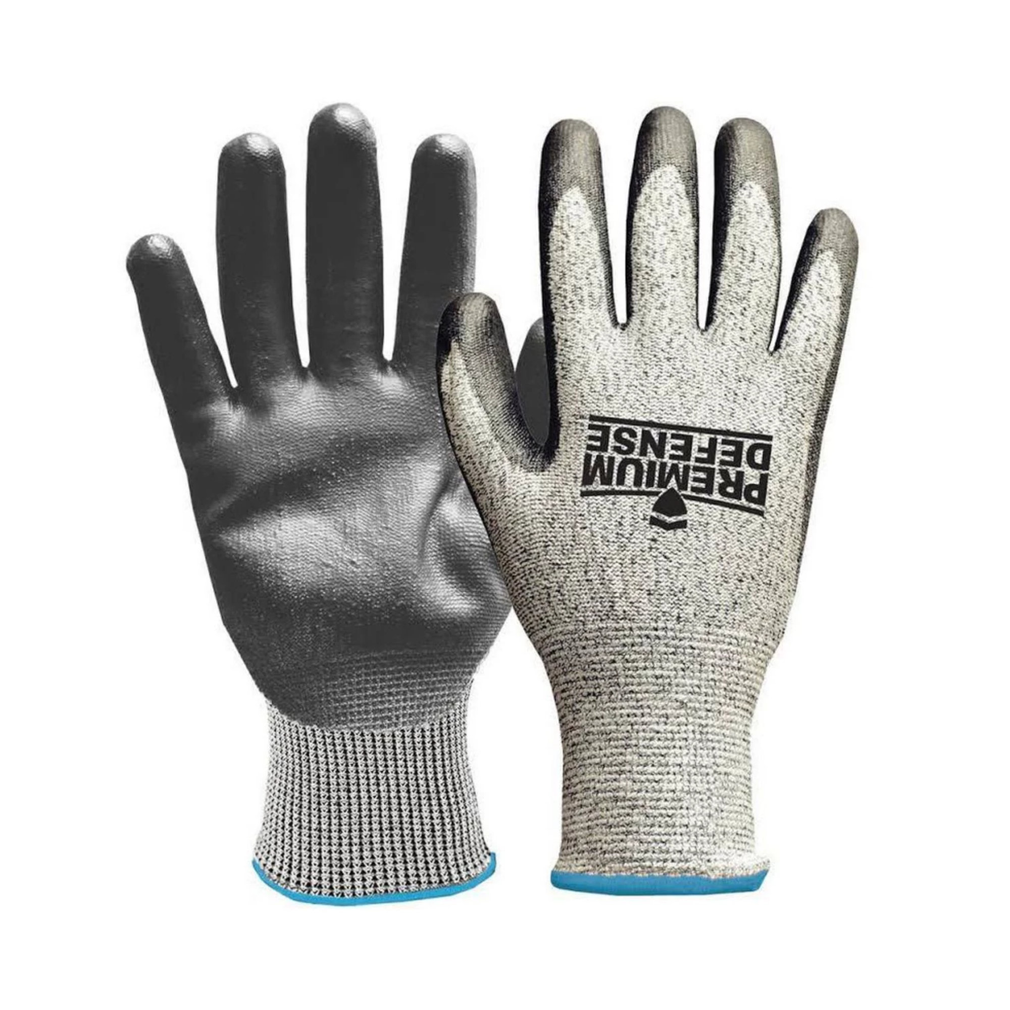 Life Protector Gray Non Slip Food Safe Cut Resistant Gloves Level