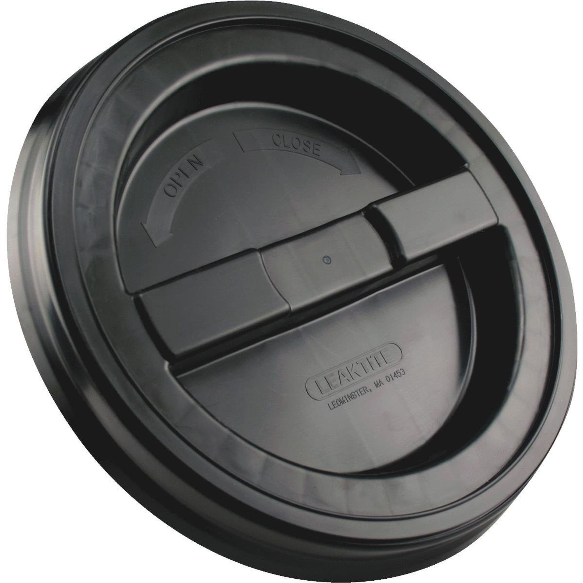 3.5gal Black Steel Open Head Buckets (Lid Not Included) - Black