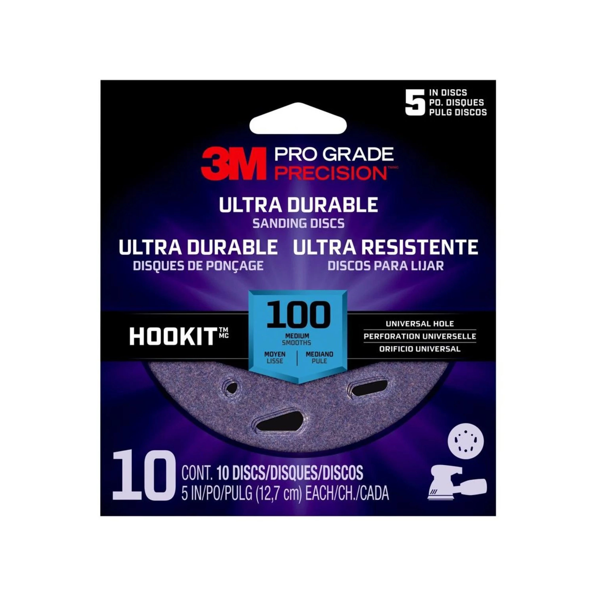 3M Pro Grade Precision Ultra Durable Universal Hole Sanding Discs
