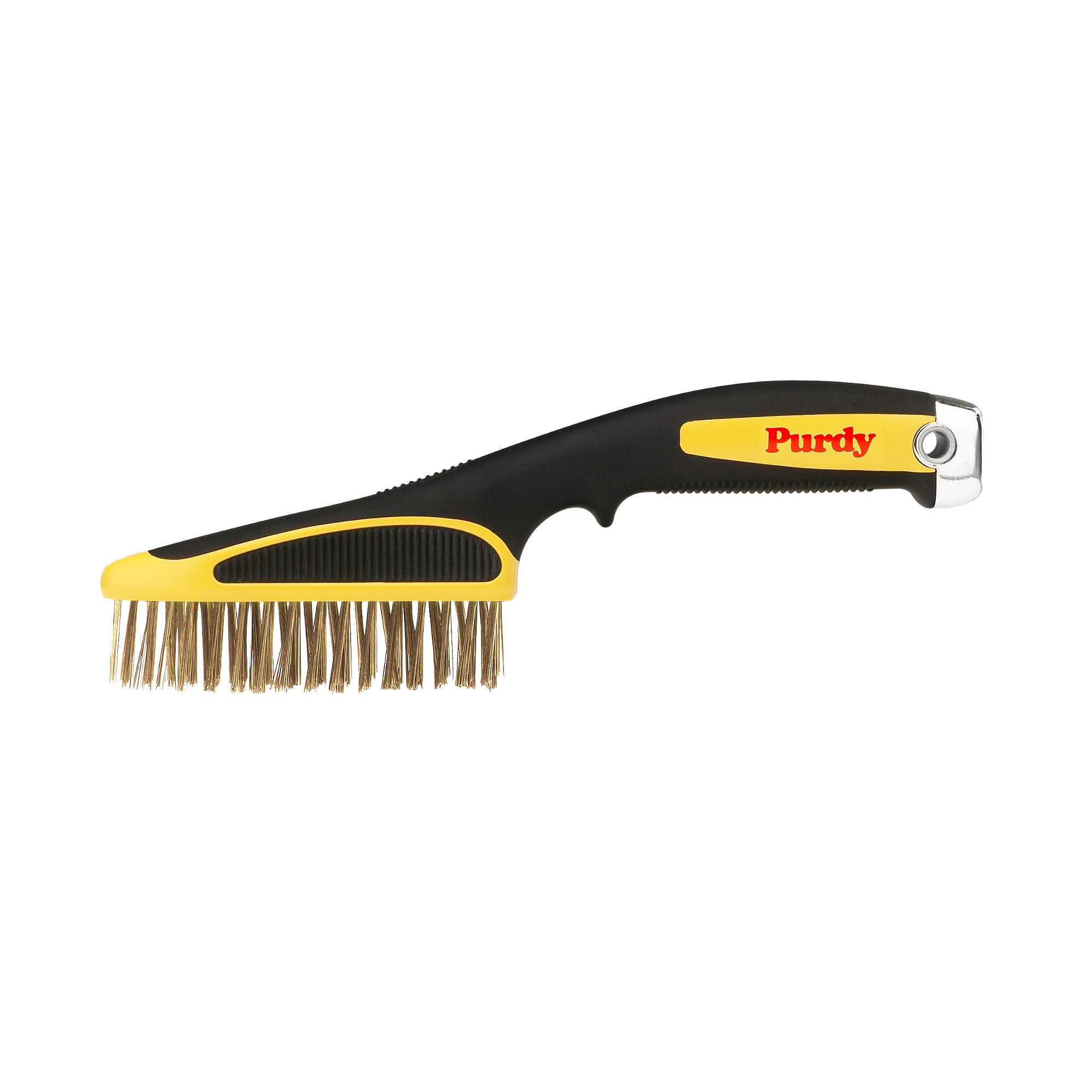 The Brush Wash - Paint Multi-Tool with Brush Cleaner, Roller/Brush Cleaner, and Scraper - Plastic Handle - Cleans Faster with Less Water Waste