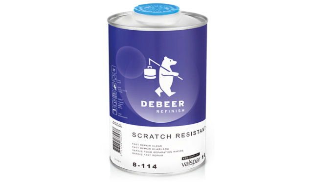 8-114 Scratch Resistant Fast Repair Clear