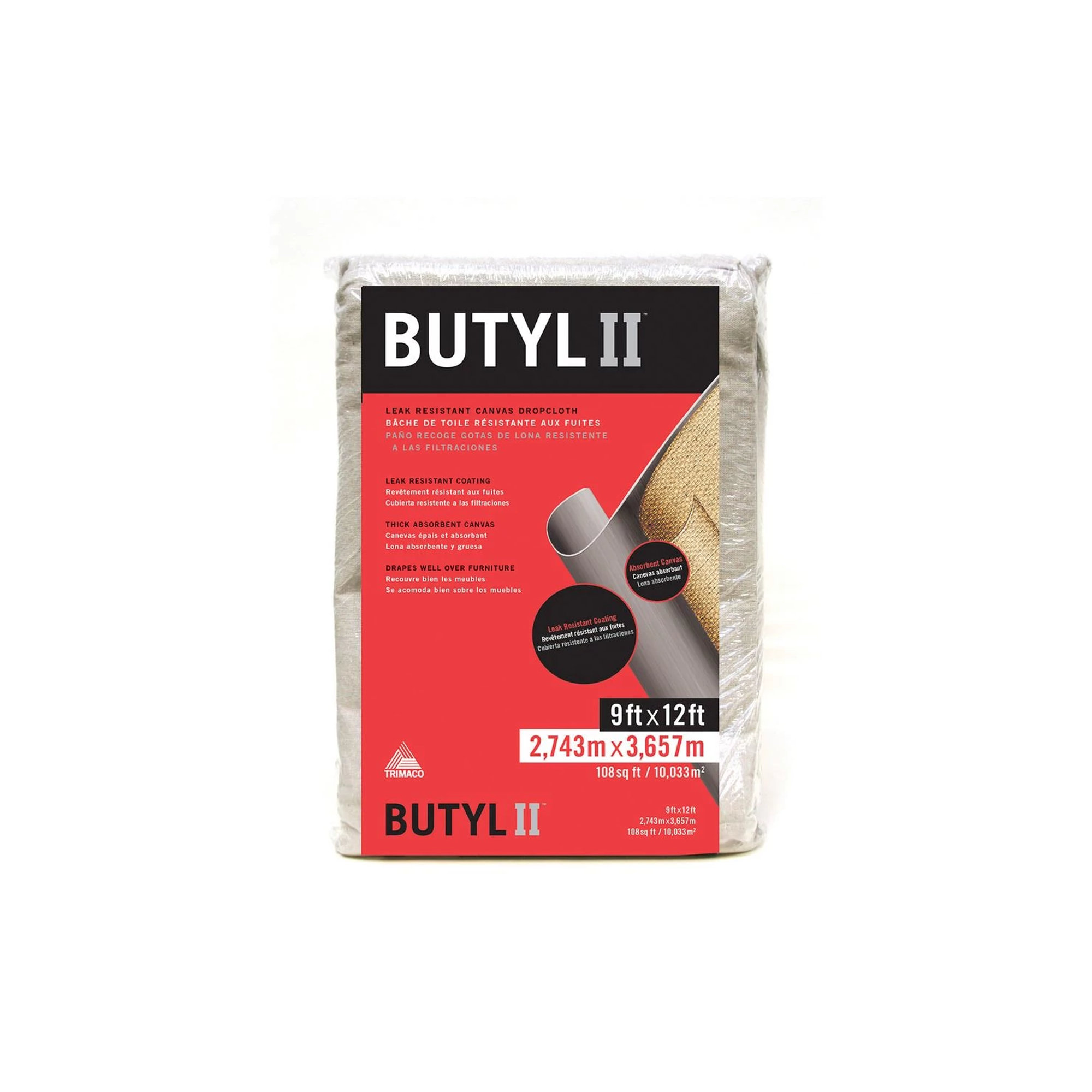 Trimaco Quick Drop Butyl II Two Layer Drop Cloth SherwinWilliams