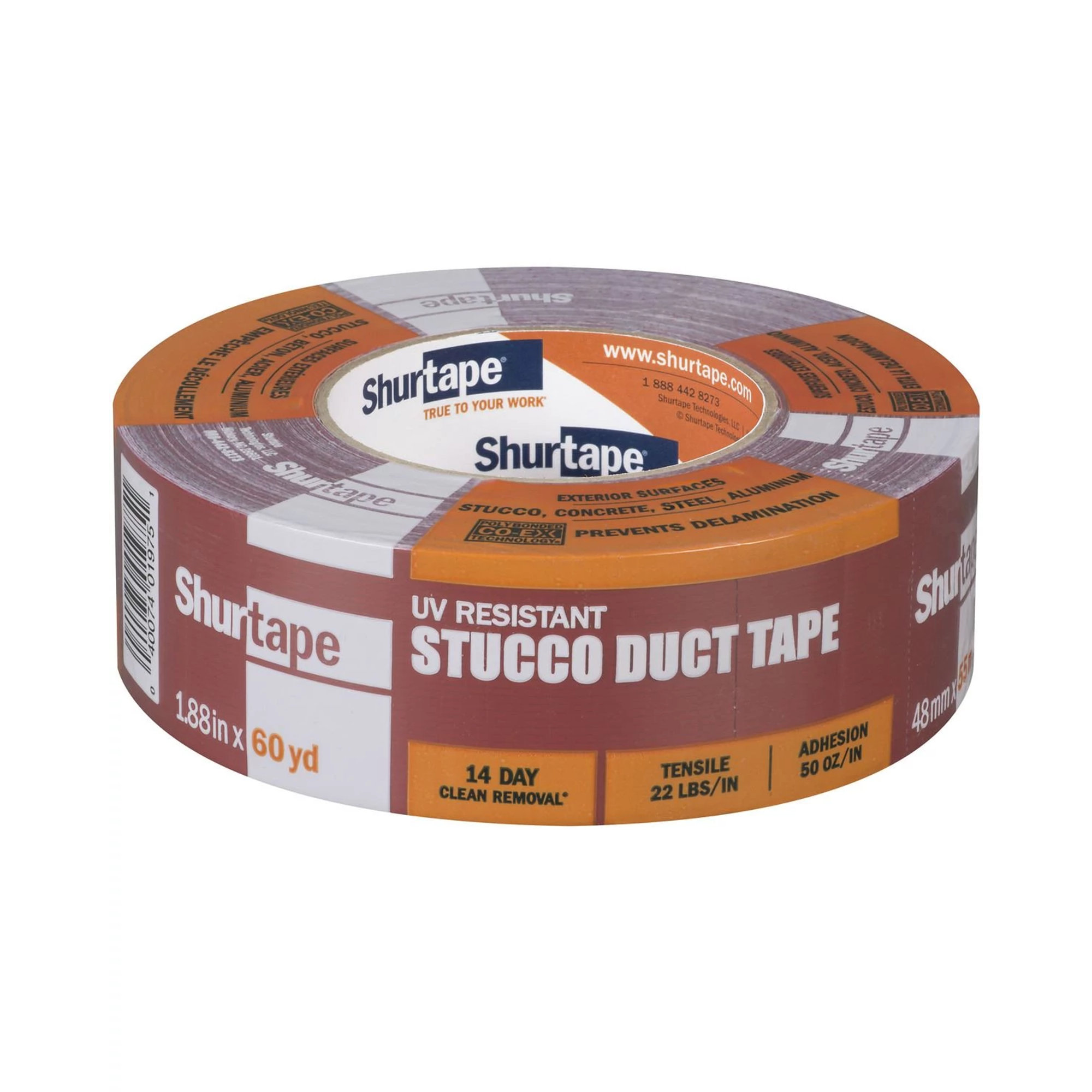 Shurtape Specialty Grade Outdoor Stucco Duct Tape PC 667