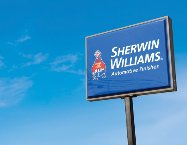 Sherwin-Williams Automotive Finishes branch sign