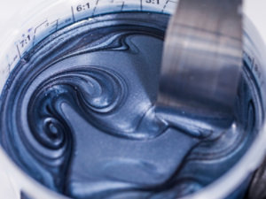 blue toner mixing